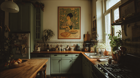 How to Choose the Right Size Art for Your Kitchen Wall
