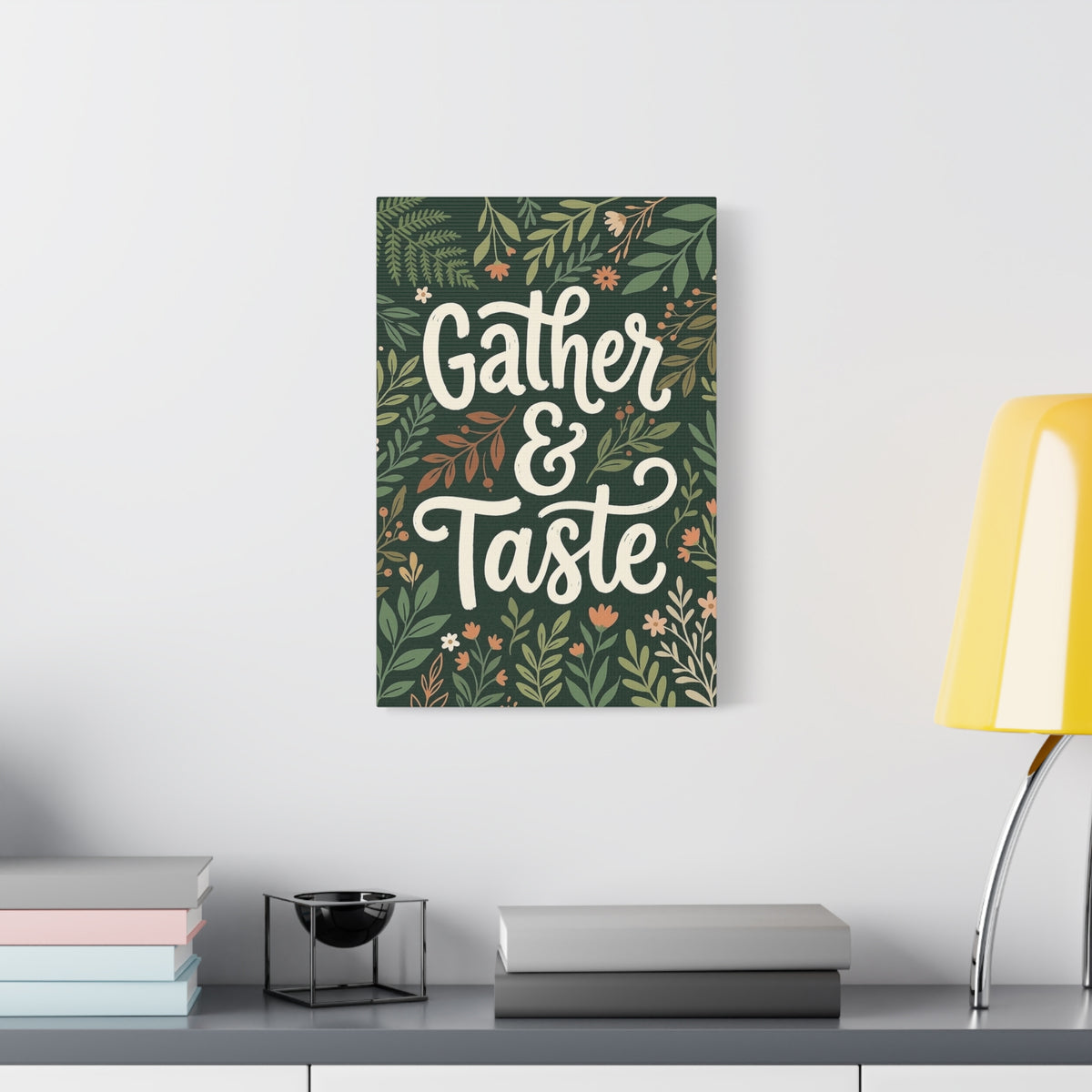 Copy of Copy of Copy of Vintage Art Nouveau Woman Canvas Print — Floral Portrait Matte Stretched Wall Art