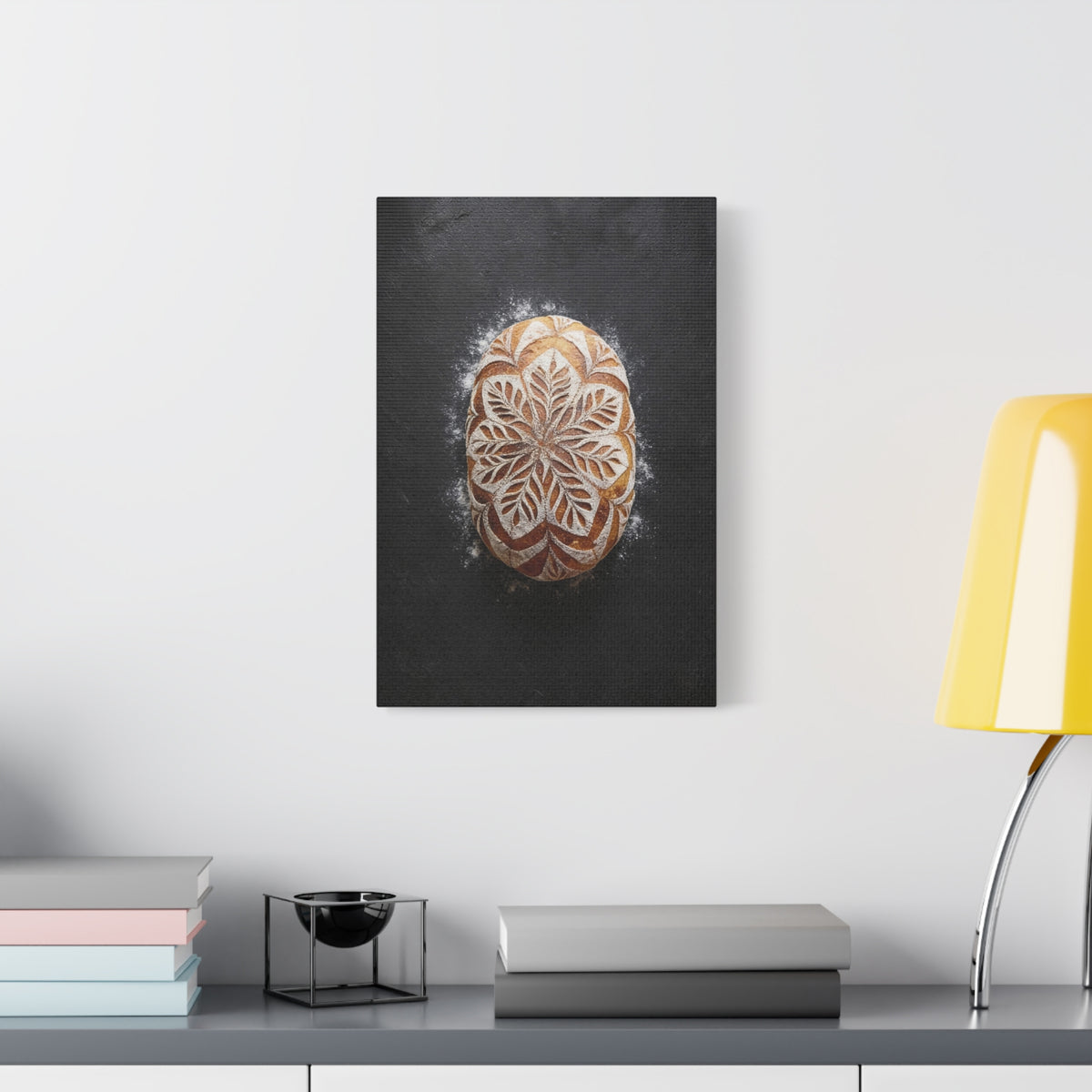 Copy of Copy of Vintage Art Nouveau Woman Canvas Print — Floral Portrait Matte Stretched Wall Art