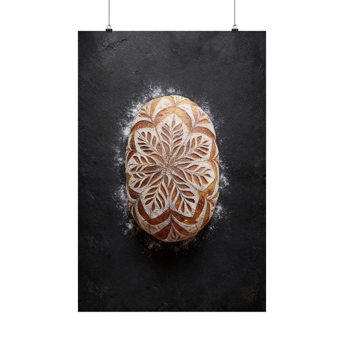 The Art of the Loaf Poster – Artisan Sourdough Wall Art