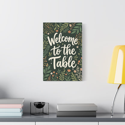 Copy of Copy of Copy of Vintage Art Nouveau Woman Canvas Print — Floral Portrait Matte Stretched Wall Art