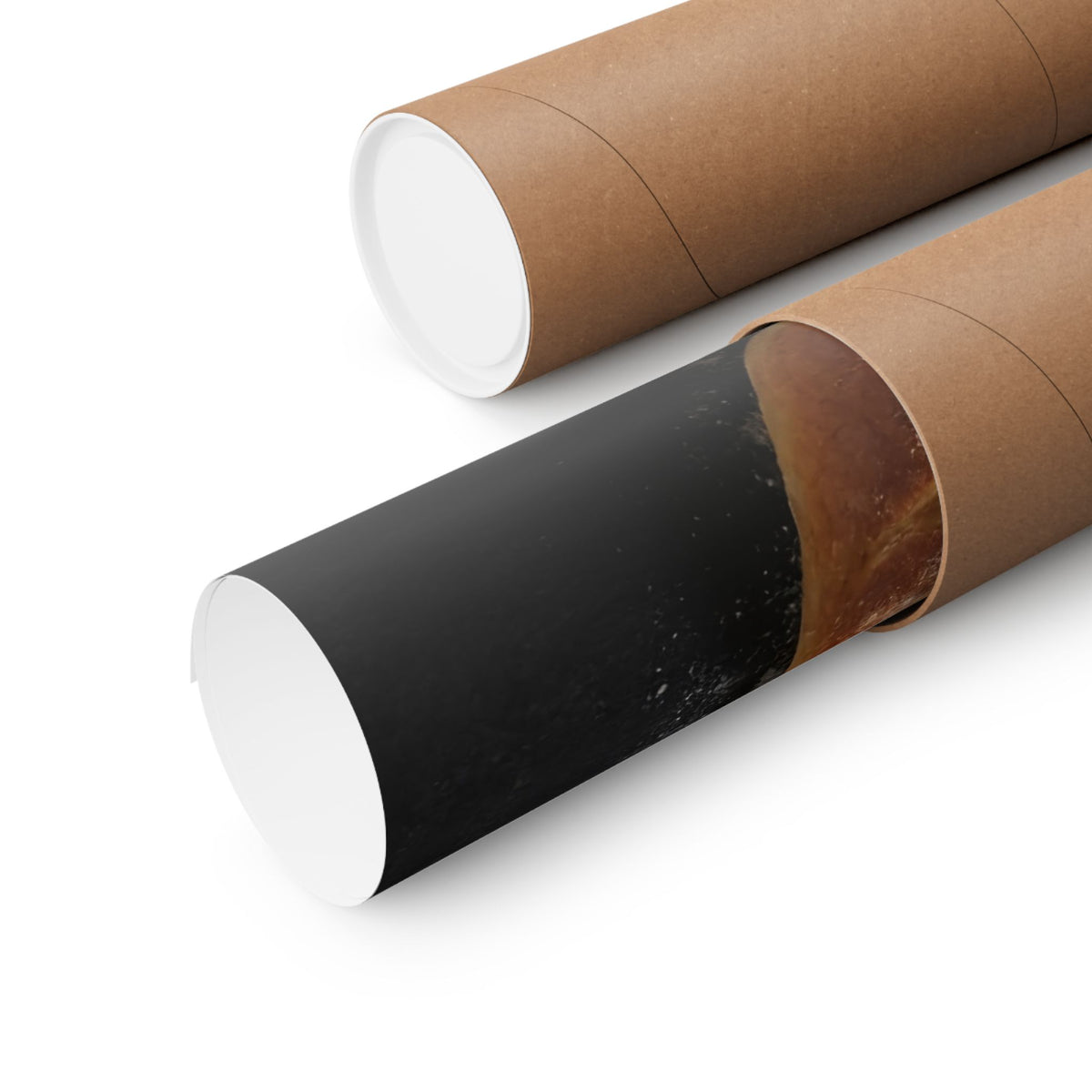 Copy of Modern Art Lady with Marigolds Matte Vertical Poster | Vintage Floral Portrait
