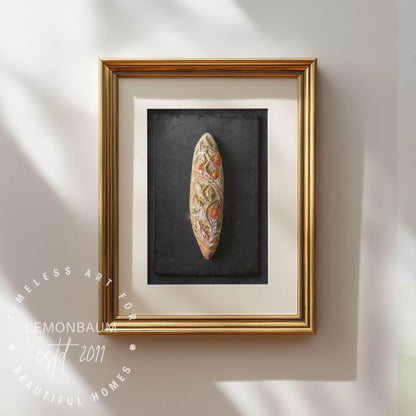 Brot-Wandkunst – Rustikales Bäckerei-Küchenposter