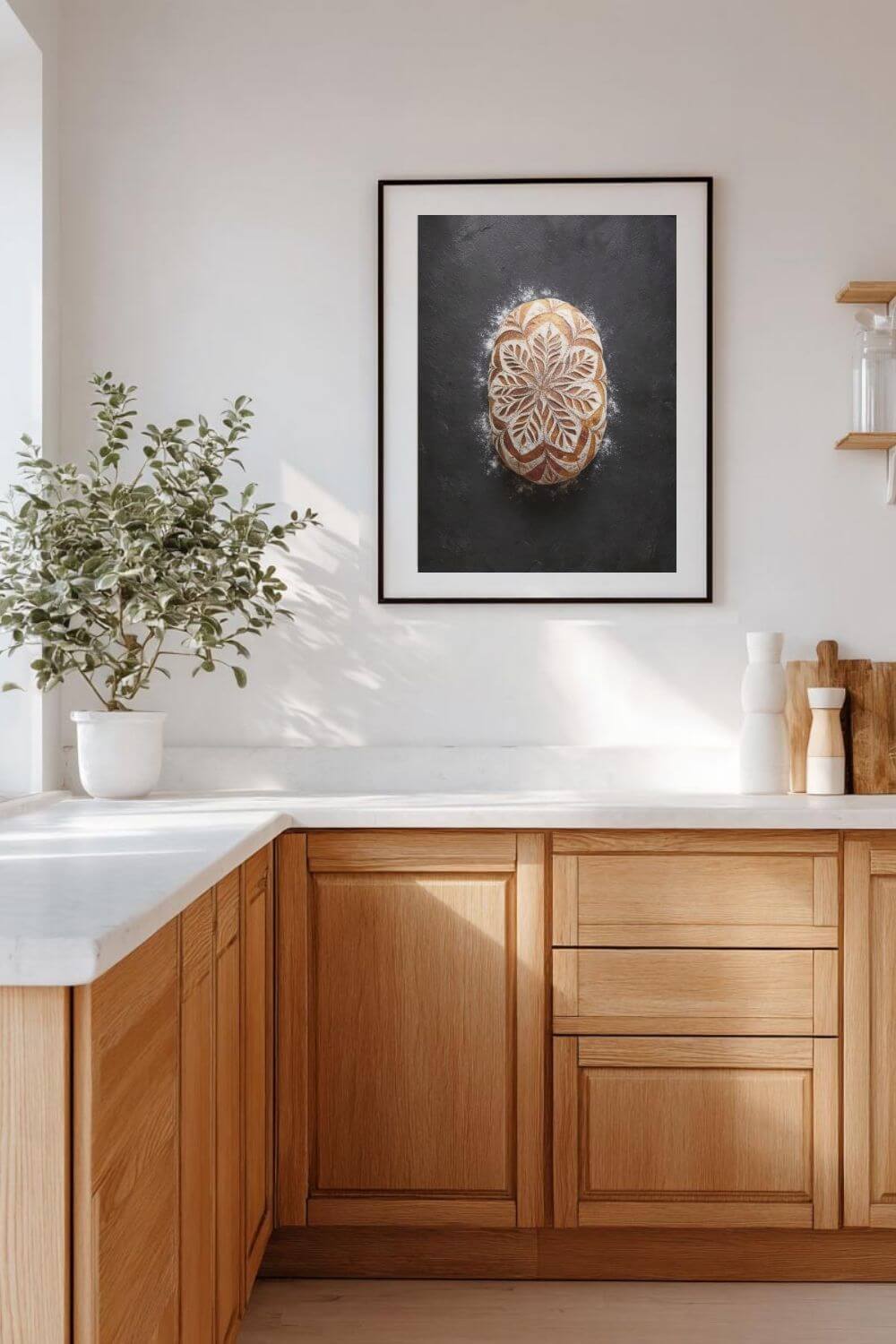 The Art of the Loaf Poster – Artisan Sourdough Wall Art