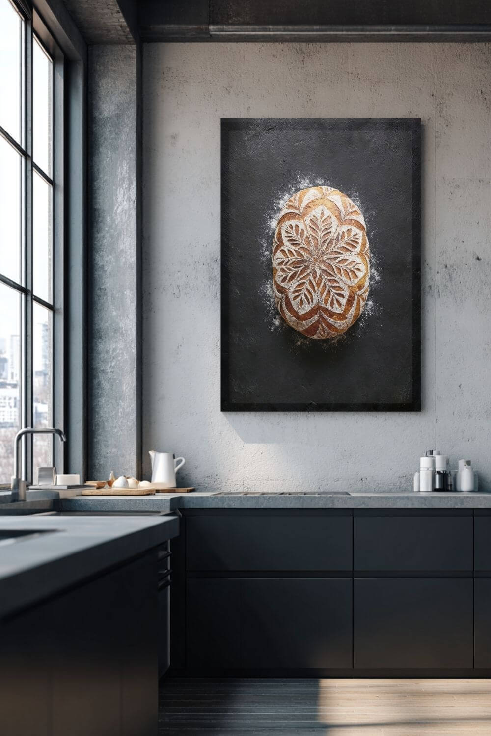 The Art of the Loaf Canvas – Artisan Sourdough Wall Art